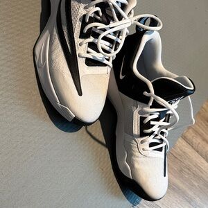 Nike White and Black Athletic Sneakers